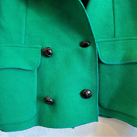 Carlisle Vintage wool Angora Short Coat Size 10 - Picture 3 of 8